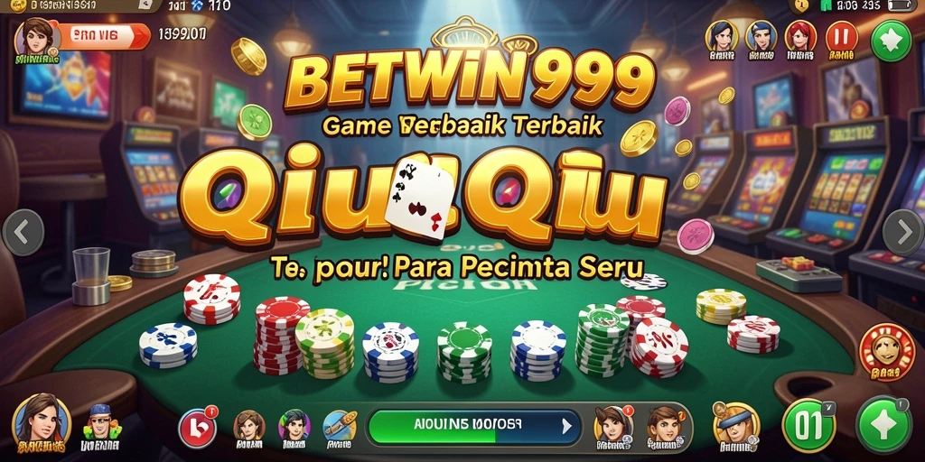 Tampilan gameplay seru dari BETWIN999 dalam permainan QiuQiu.