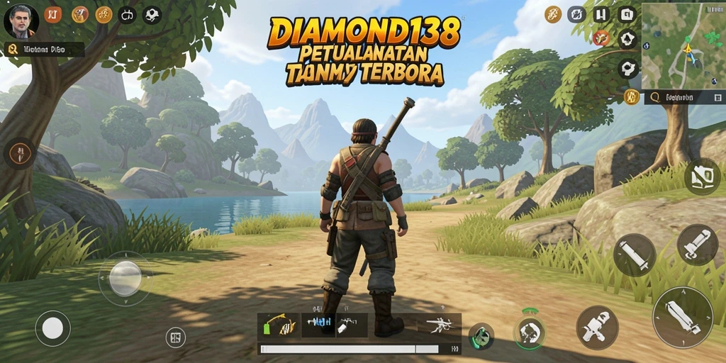 Tampilan gameplay yang mendalam di dunia terbuka DIAMOND138.