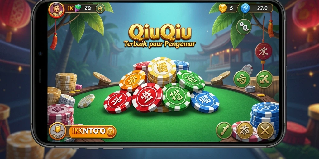 Screenshot gameplay QiuQiu yang menegangkan dan seru dari IKNTOTO.