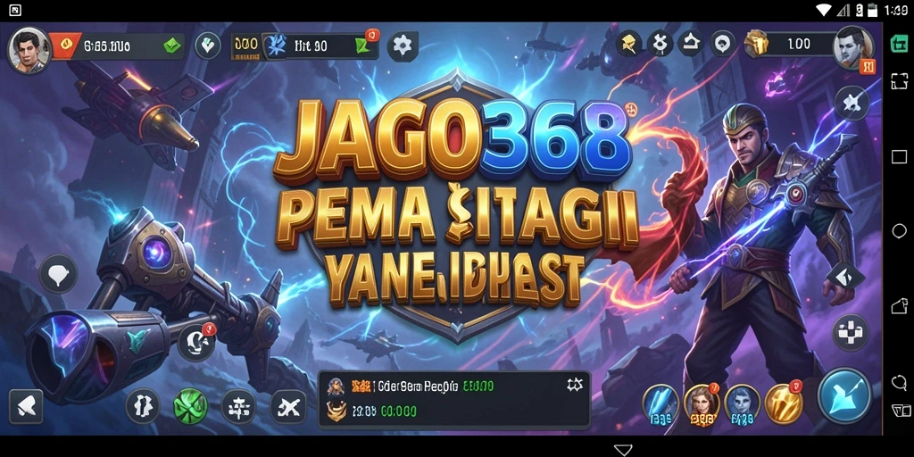Tampilan permainan JAGO368 dengan aksi strategi yang intens.
