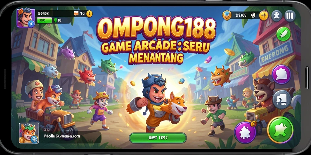 Gameplay seru OMPONG188 yang memicu adrenalin.