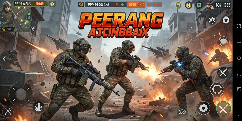 Screenshot PP444 menampilkan aksi menegangkan dengan grafis luar biasa.